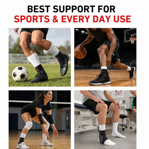 Low Profile Lace Free Phantom Ankle Brace For Men Basketball And More Lightweight Design In Sports Use