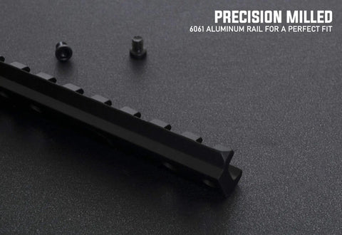 Picatinny and Weaver Rail Mount for Marlin 336 1894 1895 Lever Action Rifles, 0 MOA, precision milled, no extra hardware needed