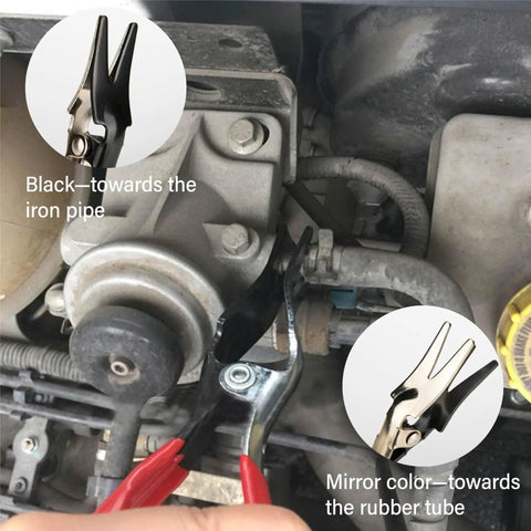 Hose Removal Pliers For Auto And Marine Use Easy Grip Hose Separator Tool For Fuel And Vacuum Lines Quick Release Pliers opening