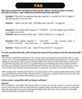 FAQ and troubleshooting guide page for barcode scanner issues and software integration steps