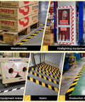 Built Tough Industrial Caution Tape For Warehouse Floors That Crush Resists Forklifts And Waterproof Construction While Delivering Long Haul Safety Strips For Factories And Parking Lots Daily in various safety applications.