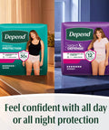 Fresh Protection Adult Incontinence Underwear For Women Large 28 Count Disposable Maximum Absorbency Blush Packaging May Vary All Day Everyday Leak Protection