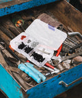 Heavy Duty RC Car Screw Kit With 240 Pieces Including Hex Screws And Bolts Durable Iron And Plastic Tools in toolbox