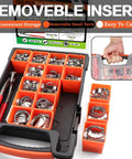 Awesome Ear Hose Clamp Kit With Cool Tools For Quick Fixes And Tough Jobs To Keep Your Car Engine Running Smooth And Safe All The Way Down The Road Today, orange organizer tray