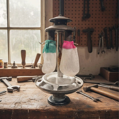 20 Pack Propane Lantern Mantles With U Shape Design And String Tie For Universal Fit On Outdoor Camping Lamps in workshop