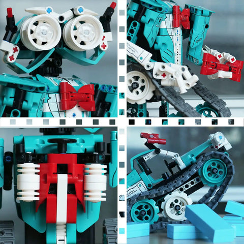 3 In 1 RC Robot Kit For Kids Ages 8-12 With 440 Pieces, Build A Sleek Robot Car, A Tank, Or A Robot Girl With Bow Hair Clip, Epic STEM Toy Gift For Boys And Girls, Educational And Hands On Fun.
