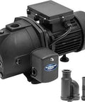 Three Quarter HP Cast Iron Convertible Jet Water Pump With Dual Voltage 115 Or 230 Volt, Thermal Overload Protection