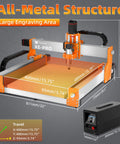 Pro Grade CNC Router XE PRO 3 Axis Engraving Milling Machine With Ball Screws 400W Spindle for wood and aluminum cutting