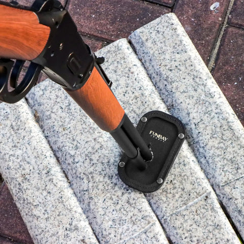 Magnetic Leather Barrel Rest For Shotguns Ideal For Sporting Clays Trap Skeet And Five Stand Muzzle Support Outdoor Hunting