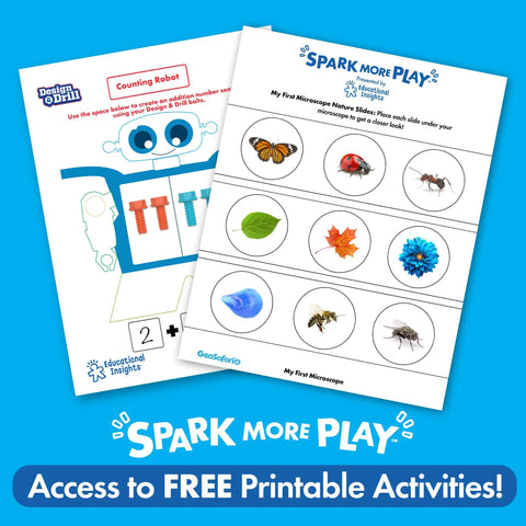 Rad Microscope For Curious Kids Ages 3 And Up A Hands On Science Toy That Sparks Discovery Of The Tiny World With Easy Focus Lenses And Colorful Slides For Fun Safe Kid Friendly Learning, printable microscope activity sheets