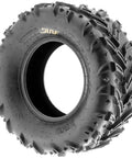A024 25x10-12 ATV UTV Mud Trail Tire 6 Ply Heavy Duty All Terrain Grip For Mud Sand And Rocks On 12 Inch Rims
