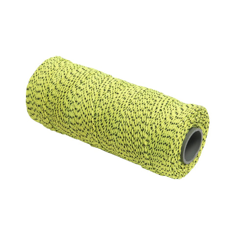 Heavy Duty Mason Line For Pros Bonded Nylon Braided 500 Foot String Line In Yellow And Black Size 18 for masonry projects