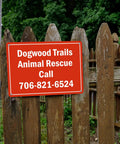 Custom Metal Sign 10x14 Inches For Outdoor Use Tough As Nails No Rust Weatherproof 40 Mil Laminated Aluminum Sign On Fence