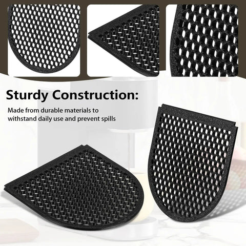Snap On Drip Tray Cover Replacement Part For K Mini Coffee Maker, Easy Fit With A Four And A Half Inch Base, No Slip Secure Mount