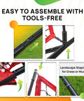 Easy assembly instructions for 7x7 Ft Barricade Backstop Net for Baseball Softball Lacrosse Soccer Basketball Tennis, Multi Sport.