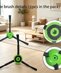 Side brush from All In One Replacement Roller Brush And Side Brushes HEPA Filter Caster Wheel Kit For Roomba Evo And J E I Series Robots