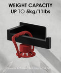 Matte Black Self Adhesive Toilet Paper Holder Wall Mount Rustproof SUS304 Stainless Steel holding 11lb weight