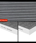 Close-up of Activated Carbon Cabin Air Filter For Audi Q7 2007-2015, Porsche Cayenne 2003-2018, And Volkswagen Touareg 2004-2017 Replace 7H0819631A