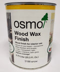 Heavy Duty Snow Wood Wax Finish For Interior Hardwood And Furniture Child Safe Spill Resistant Coating in a 0.75L can.