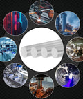 1-1/4 Inch Aluminum Rod 16 Inch Round Bar Stock 6061 Solid Extruded Aluminum Bar for industrial and DIY projects, machinable and weldable