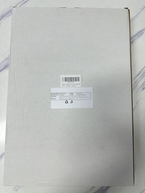Back of packaging for All-In-One Replacement Filters For Air220 And Air320 Purifiers, Pre-Filter 2678 And 2804, shows barcode and label.