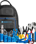 Ultimate Fiber Prep Backpack Kit with 27 Essential Fiber Optic Tools for Access, Stripping, Cleaning, Cutting, Ringing and Termination