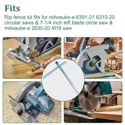Rip Straight Cuts Like A Boss With This Badass 49-22-1001 Circular Saw Rip Fence Guide Kit fits 6391-21 & 6310-20.