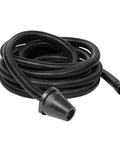 Dust Free Hose Extension Kit For Shop Dust Collection With 20 Foot Whip Hose, black coiled hose with standard 1 inch diameter