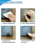 Installation steps for 64 Pack Self Adhesive Rubber Feet Bumpers For Electronics 0.79 Inch Soft Polyurethane Cushions