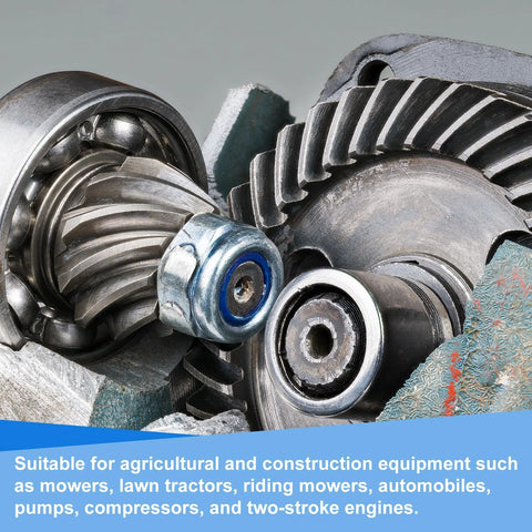 uxcell RC121610 needle-roller one-way bearings; 2 pcs, 3/4 in bore, 1 in OD, 5/8 in width, shown with gear.