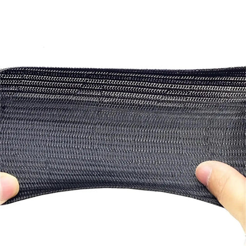 Expandable Cable Management Sleeve For Wires And Cables Self Closed PET Braided Protector Hider 50mm By 50m in hand
