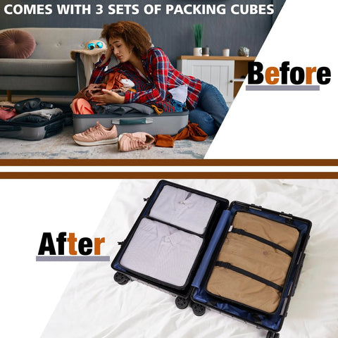 Four In One Rolling Garment Bag For Travel With Wheels Carry On Size Duffle Convertible Suit Carrier for Men And Women with packing cubes