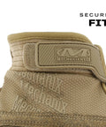 Close-up of MPact 3 Tactical Work Gloves With Touchscreen Capability And Finger Reinforcement Abrasion Resistant Synthetic Leather strap