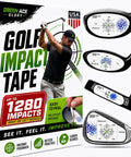 Impact Tape For All Golf Clubs Easy Peel Contact Labels For Driver Fairway Iron And Putter 1280 Impacts Pack
