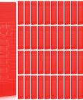 Professional Grade 200 Count Quarter Inch Thick Red Plastic Shims For No Sweat Tile Leveling And Reliable Door Window Gap Filling Designed To Keep Your Home Projects Looking Clean And Dead Nuts Straight Daily displayed in a grid layout.