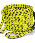 60 Ft Three Rider Tow Rope For Water Sports Durable UV Resistant Pre Stretched Thick Boat Towline coiled with loops