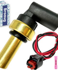 Beat The Heat Engine Coolant Temperature Sensor With Wiring Harness Connector, brass thermistor and pre-cut wires for Chevy vehicles.
