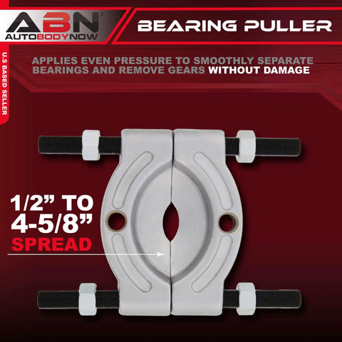 Bearing Puller With One Half Inch To Four And Five Eighths Inch Jaw Splitter Tool for Wheel Hub Gear Pinion Bearing Separator