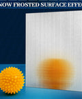 Brushed 304 stainless steel sheet with double-sided film, 6x6 in, 0.04 in thick