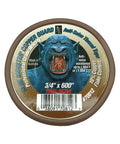 Copper Guard Anti Seize PTFE Thread Seal Tape For Stainless Steel Pipe, 3/4" x 600" spool, packaging label close-up view.
