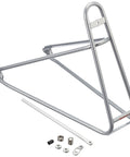 Fly Rear Bike Rack For 26 And 28 Inch Bikes, Ultra Lightweight Stainless Steel Carrier Built To Last, Rust Resistant, components included