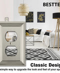 10 Pack Satin Nickel 1 Gang Zinc Alloy Duplex Wall Plate Grand Collection Metal Decorative Receptacle Outlet Cover
