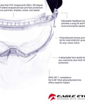 Image of All-Day Anti-Fog Safety Goggles with Full Face Shield showcasing clear lens, adjustable headband, and scratch-resistant polycarbonate material.