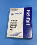 Helicoil Metric Master Thread Repair Kit packaging, labeled M20x2.5, blue and white box on a blue background.