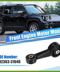 Beefy Front Engine Mount And Transmission Mount For Lexus RX350 2007 2009 With Torque Strut Bracket 12363 31040 OE 12361 0V080 Compatible With Toyota Avalon 2008 2012 Front Passenger Side And Toyota Highlander 2008 All Wheel Drive Rear black mount with OE 12363-31040