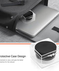 Focal Reducer F6.3 For SCT Telescopes in protective case beside laptop