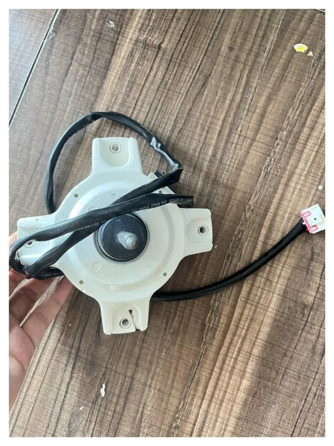 DC Brushless Air Conditioner Motor 25W 0010401701F Go To Replacement For Variable Frequency AC Fans Indoor Outdoor Units shown on wooden surface