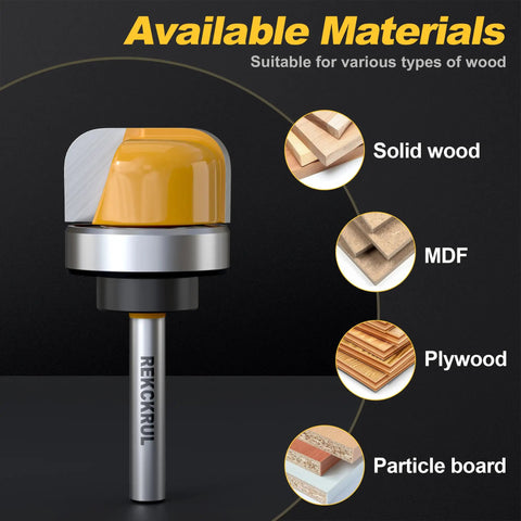 Snag This Deadset Killer Bowl And Tray Template Router Bit Set Featuring A Rock Solid 1 4 Inch Shank for various wood types.