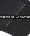 Custom Molded 4 Piece Floor Mats For Tesla Cybertruck 2025 2026 showing non-slip grip pad for secure fit.