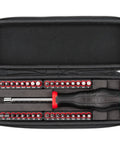 1/4 Inch Drive Bit Driver And 37-Piece Bit Set In Durable Case With Phillips, Slotted, Square, Hex, Fractional, And Metric, And Torx Bits